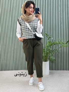 شلوار فوتر موهر دار