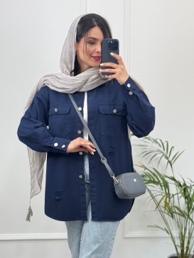 مانتو کتان رونا پلاس +