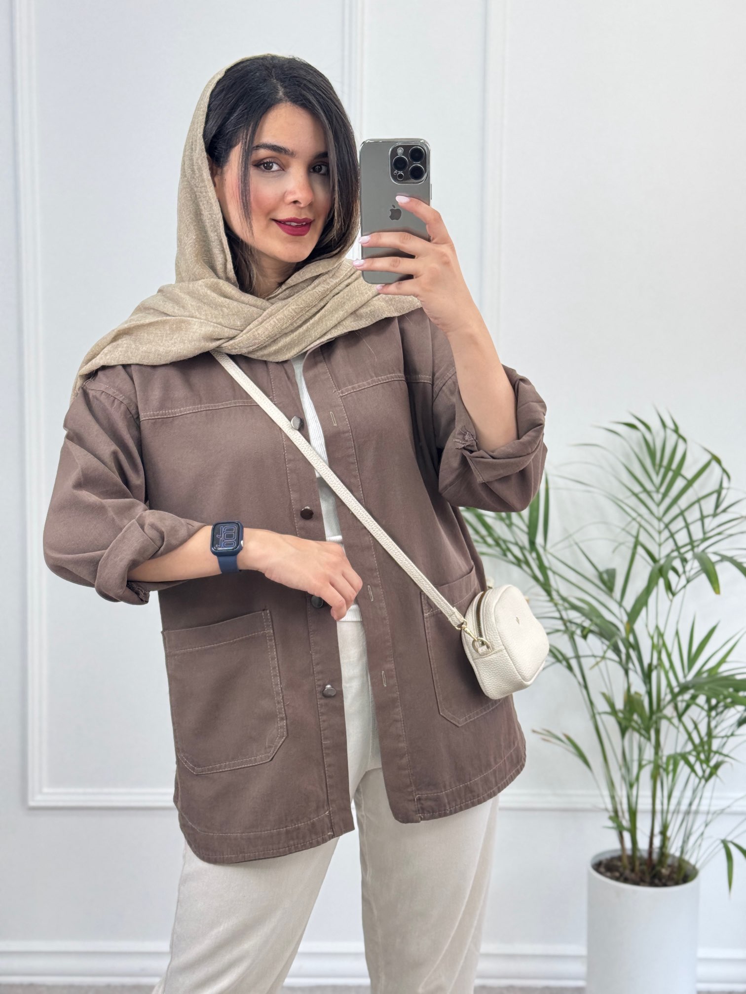 مانتو-کتان-جیب-پایین-آرنیکا
