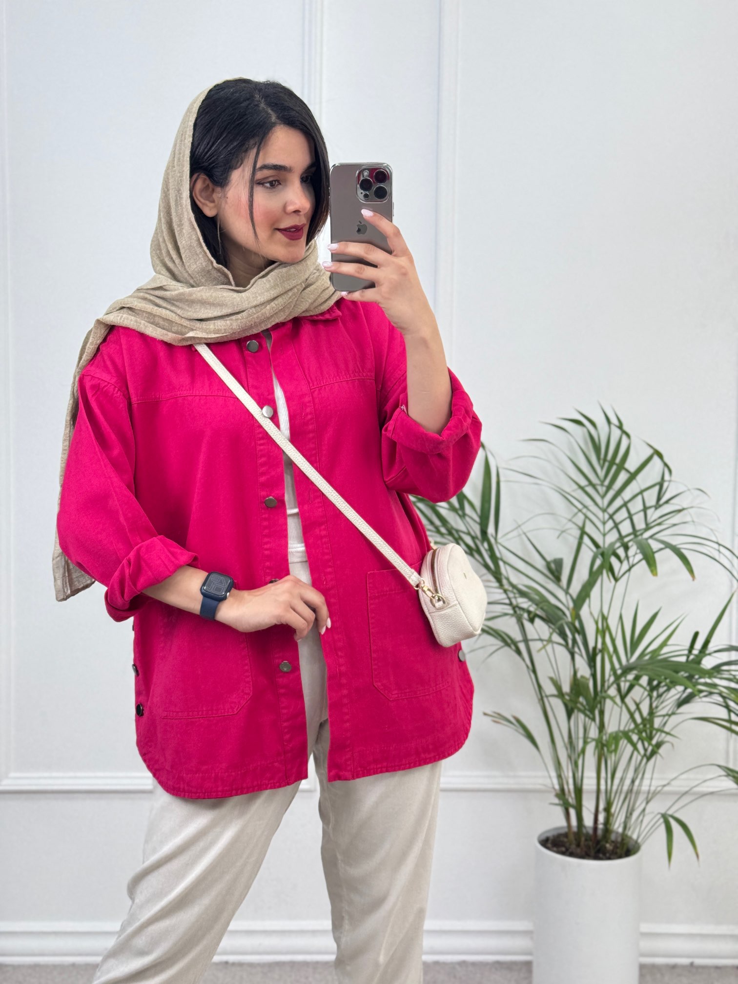 مانتو-کتان-جیب-پایین-آرنیکا