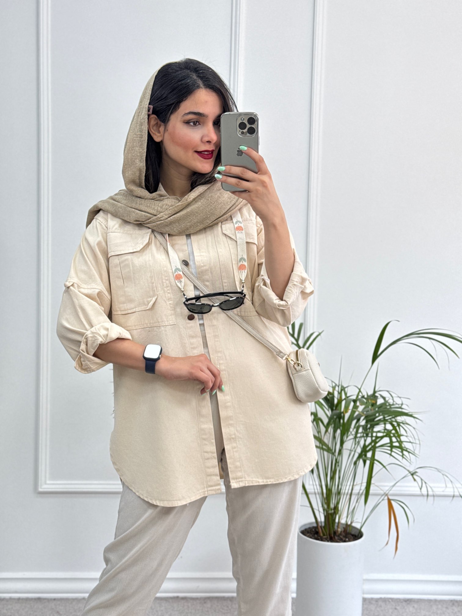مانتو-کتان-ساتین-1