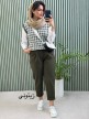 شلوار-فوتر-موهر-دار