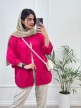 مانتو-کتان-جیب-پایین-آرنیکا